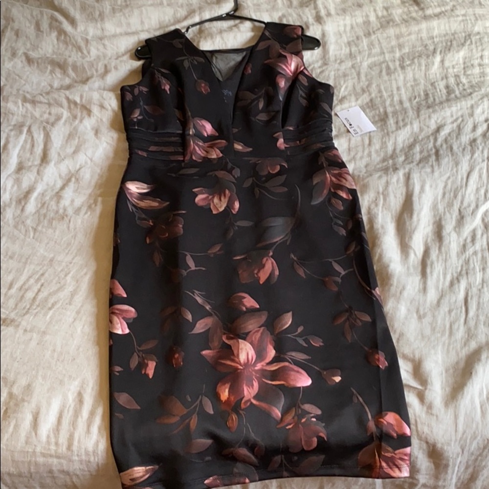 Black Floral Dress
